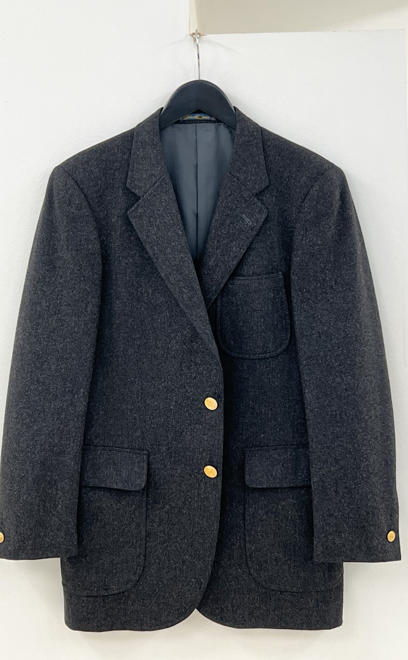 Brooks Brothers wool gold button jacket