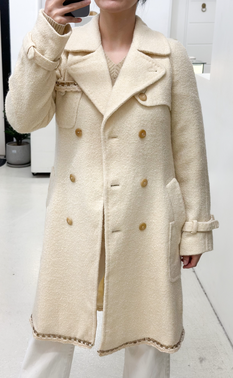 MOSCHINO Tweed coat