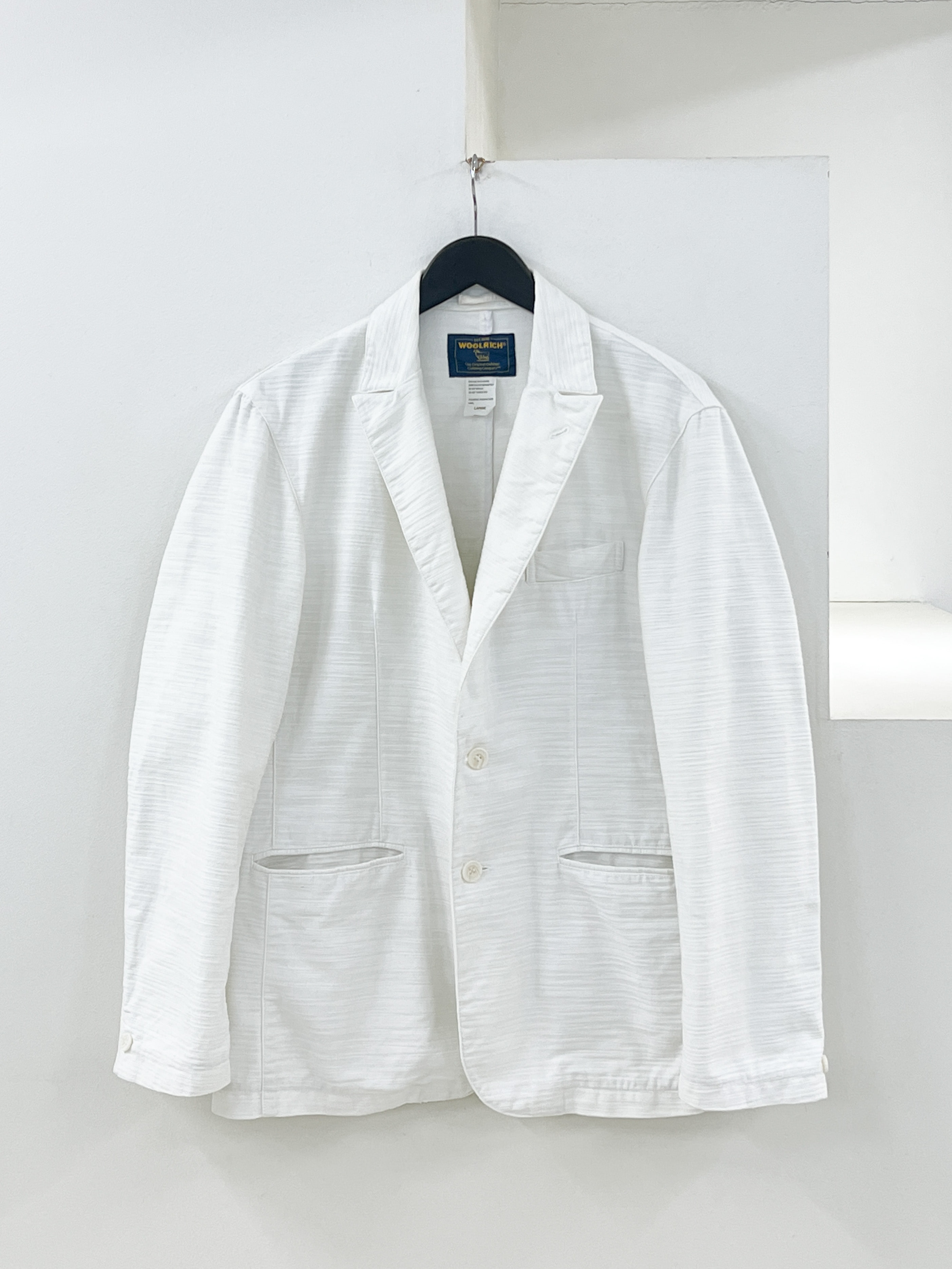 Woolrich white cotton jacket