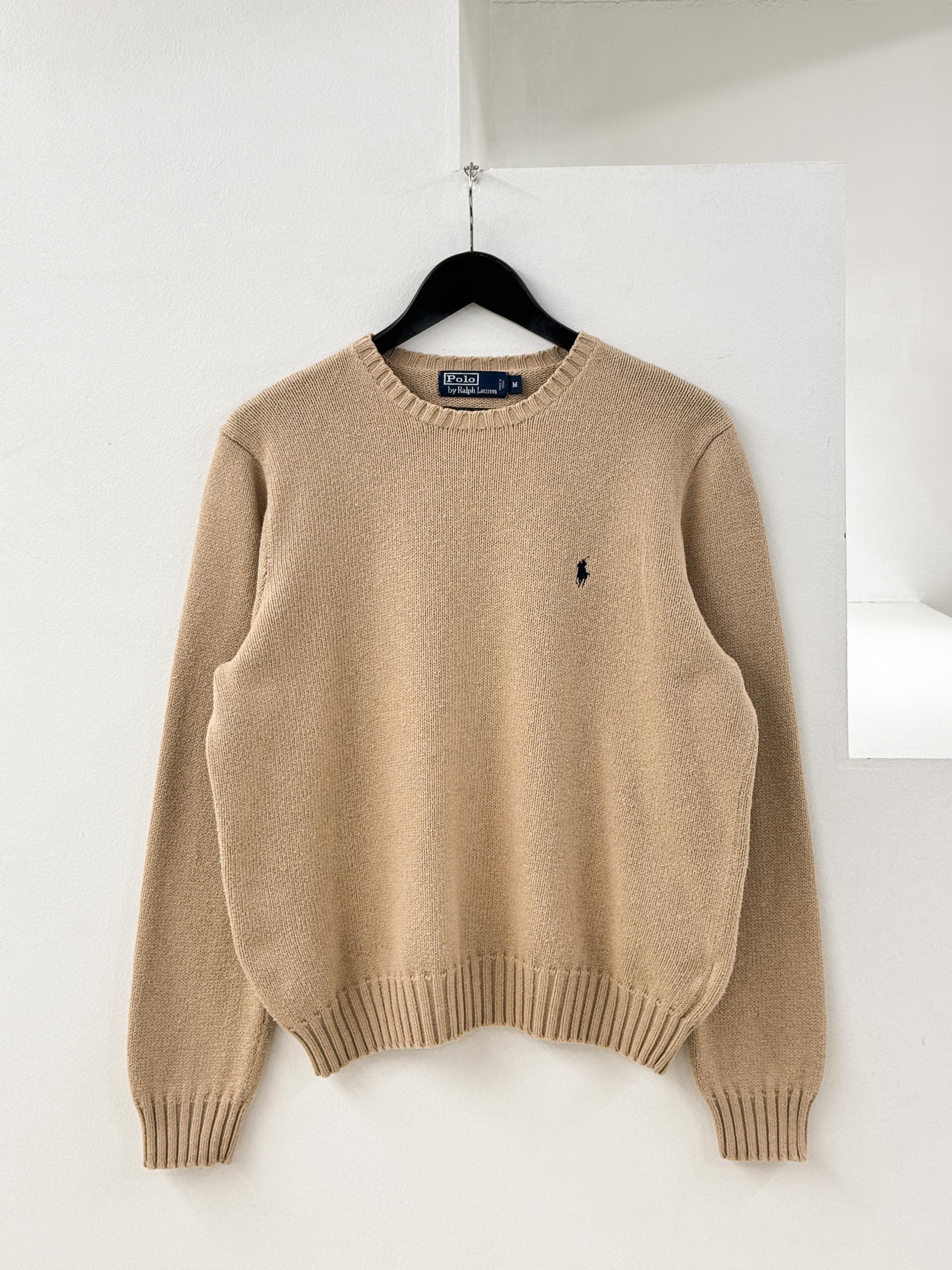 Polo RalphLauren cotton sweater (beige)