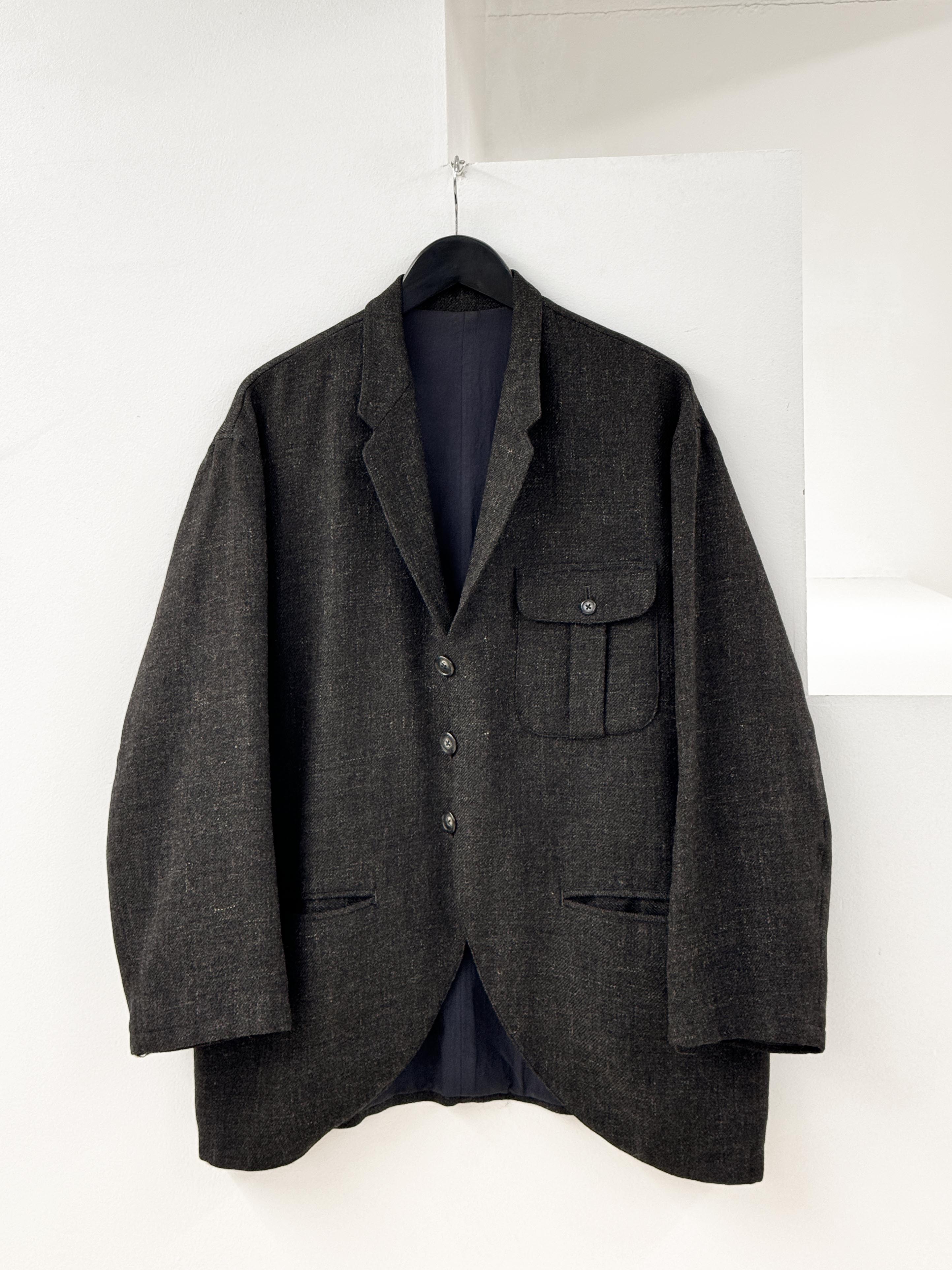 80&#039;s Yohji Yamamoto Y&#039;s for men tweed jacket