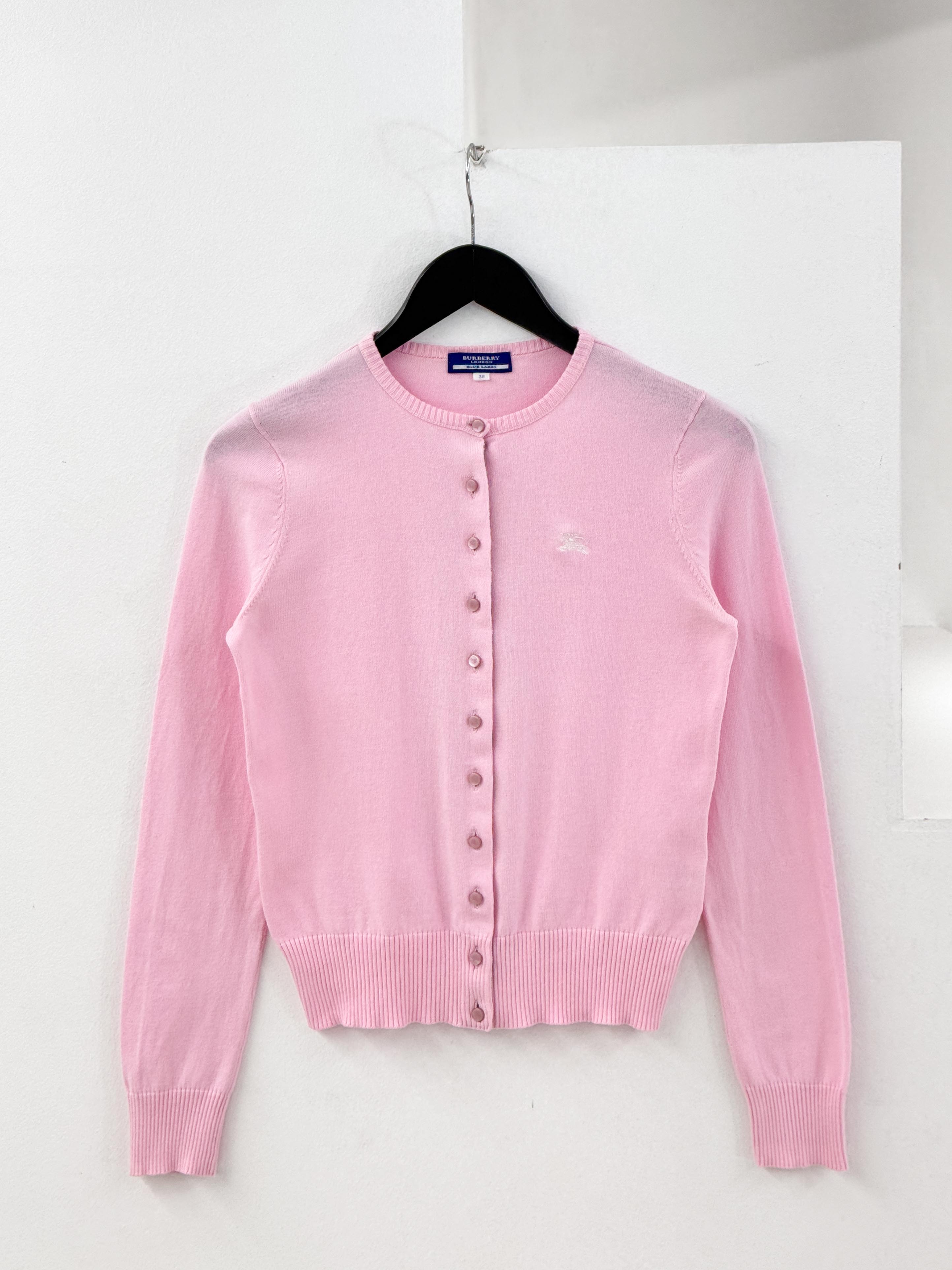 Burberry pink cardigan