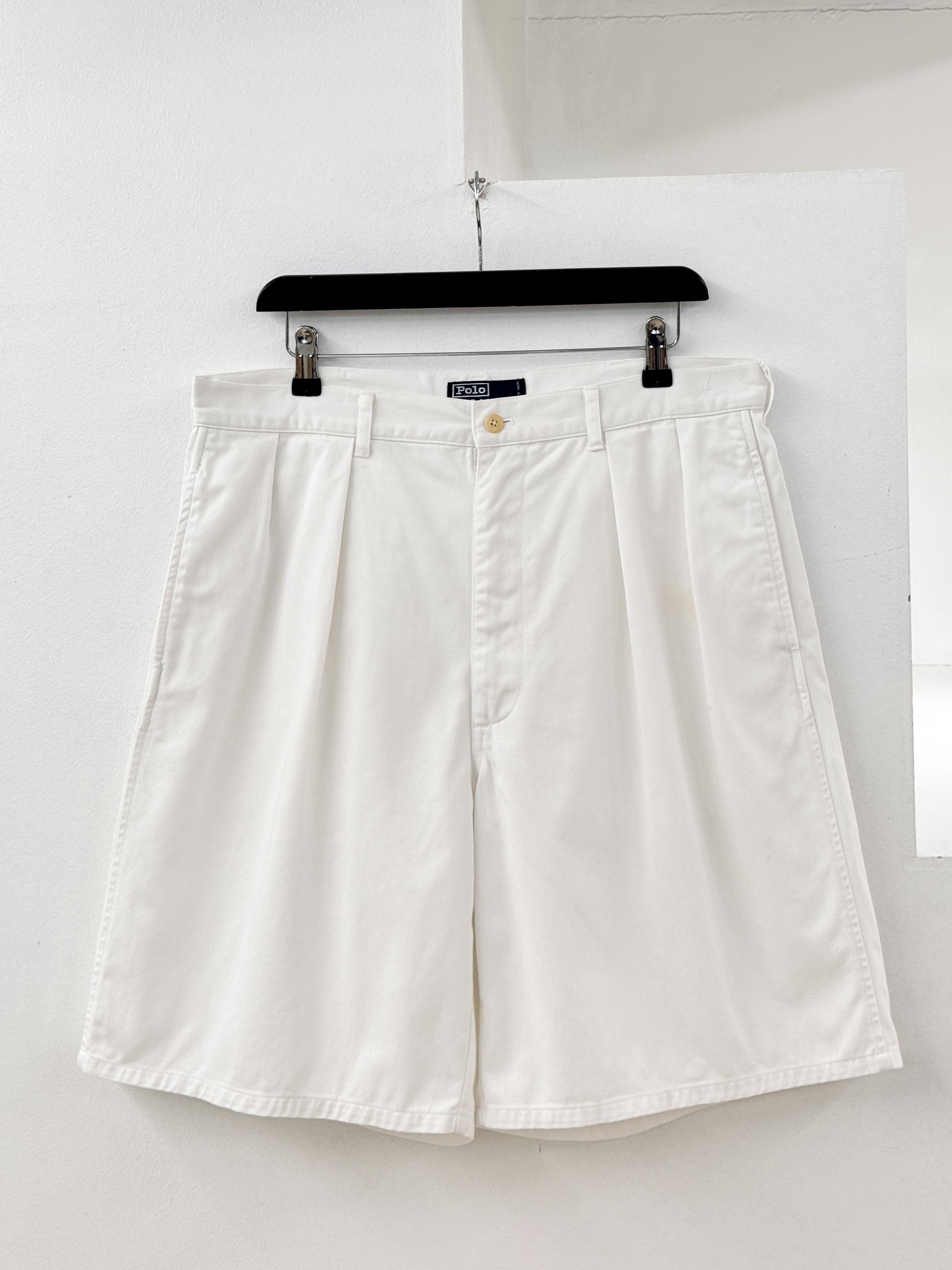 Polo RalphLauren white shorts 35size