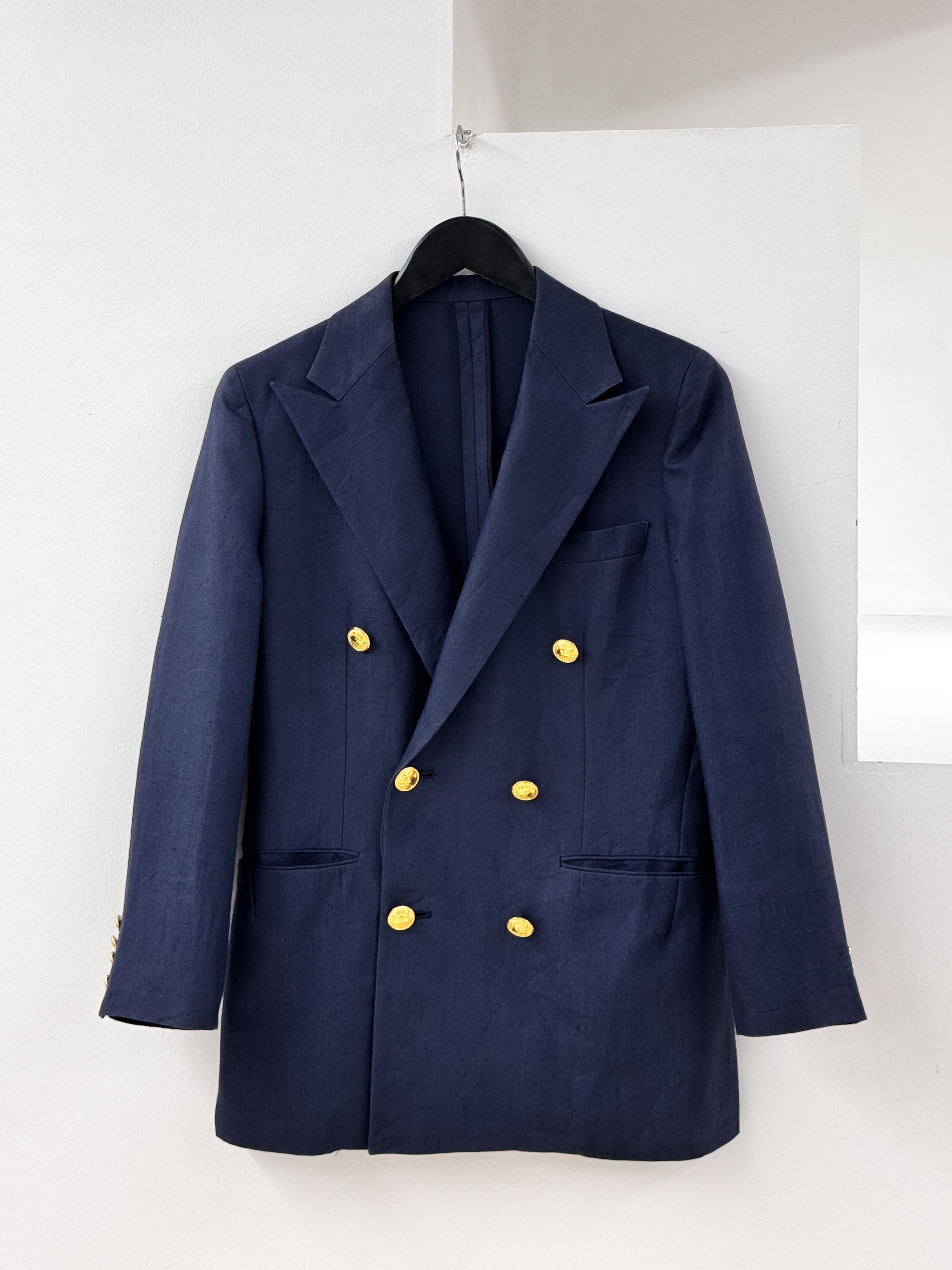 RalphLauren navy linen jacket