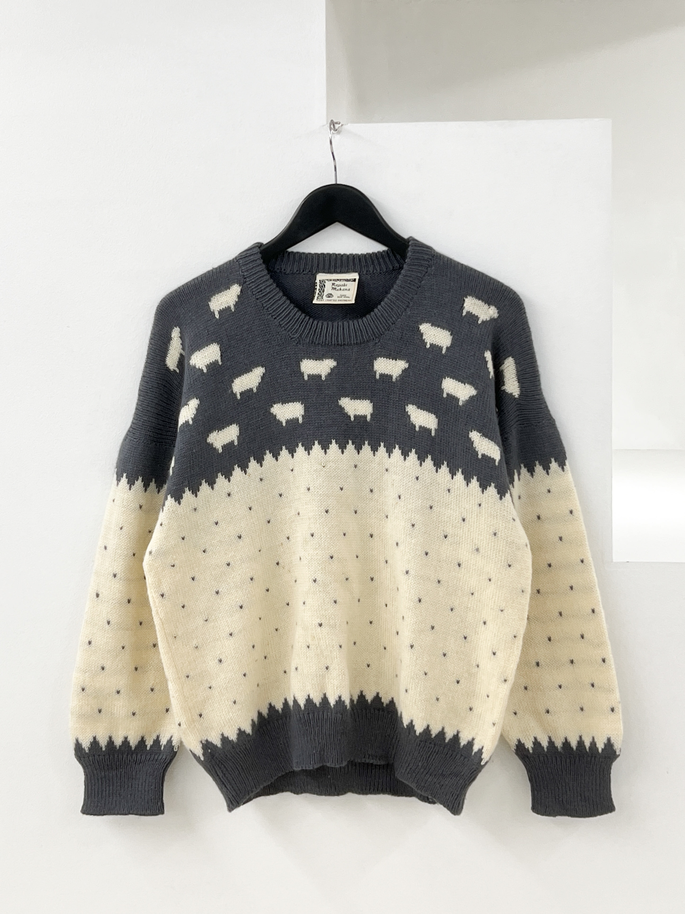 Nordic sweater, made in New Zealand