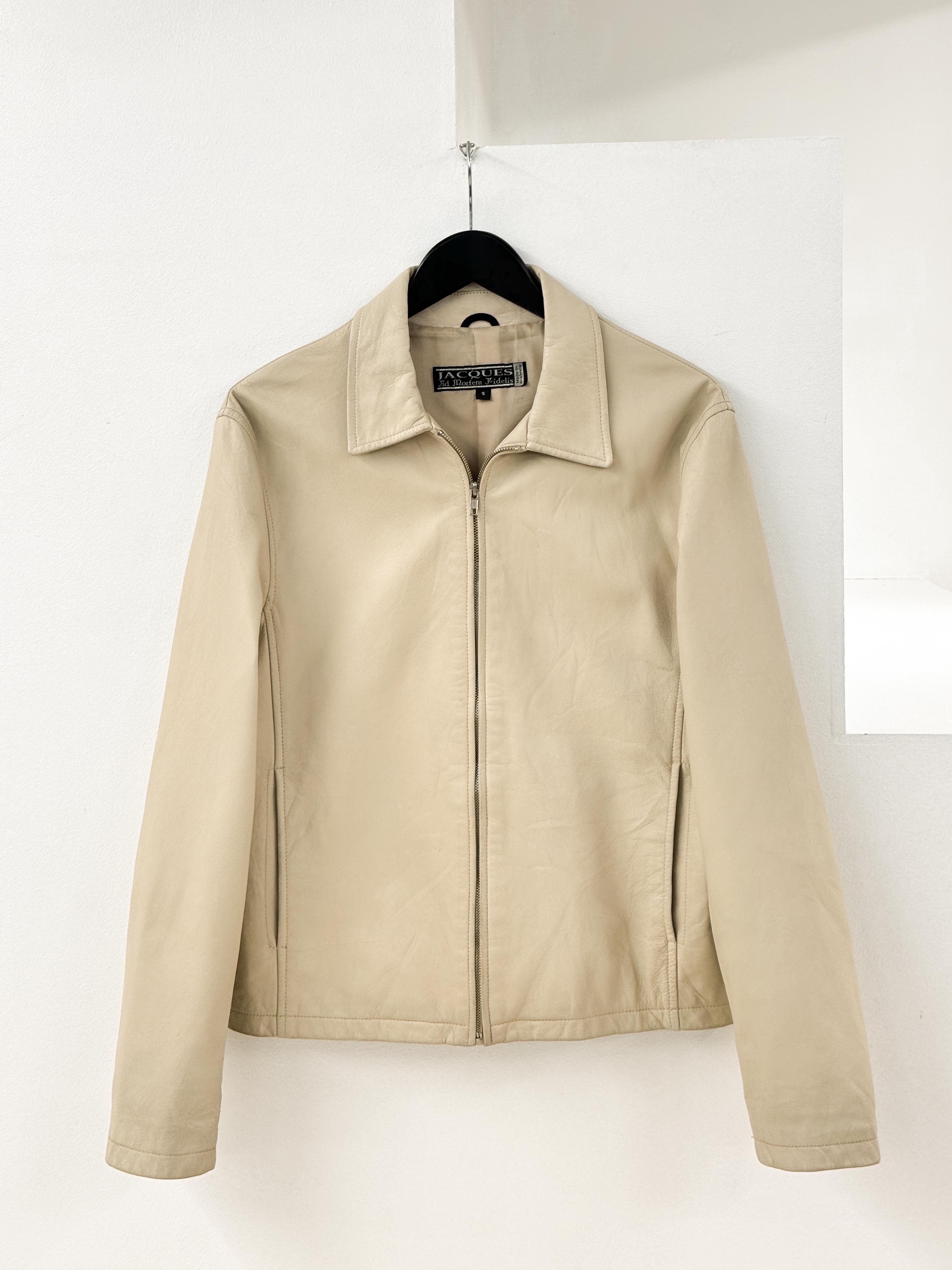 Jacques ad morfem fidelis leather jacket