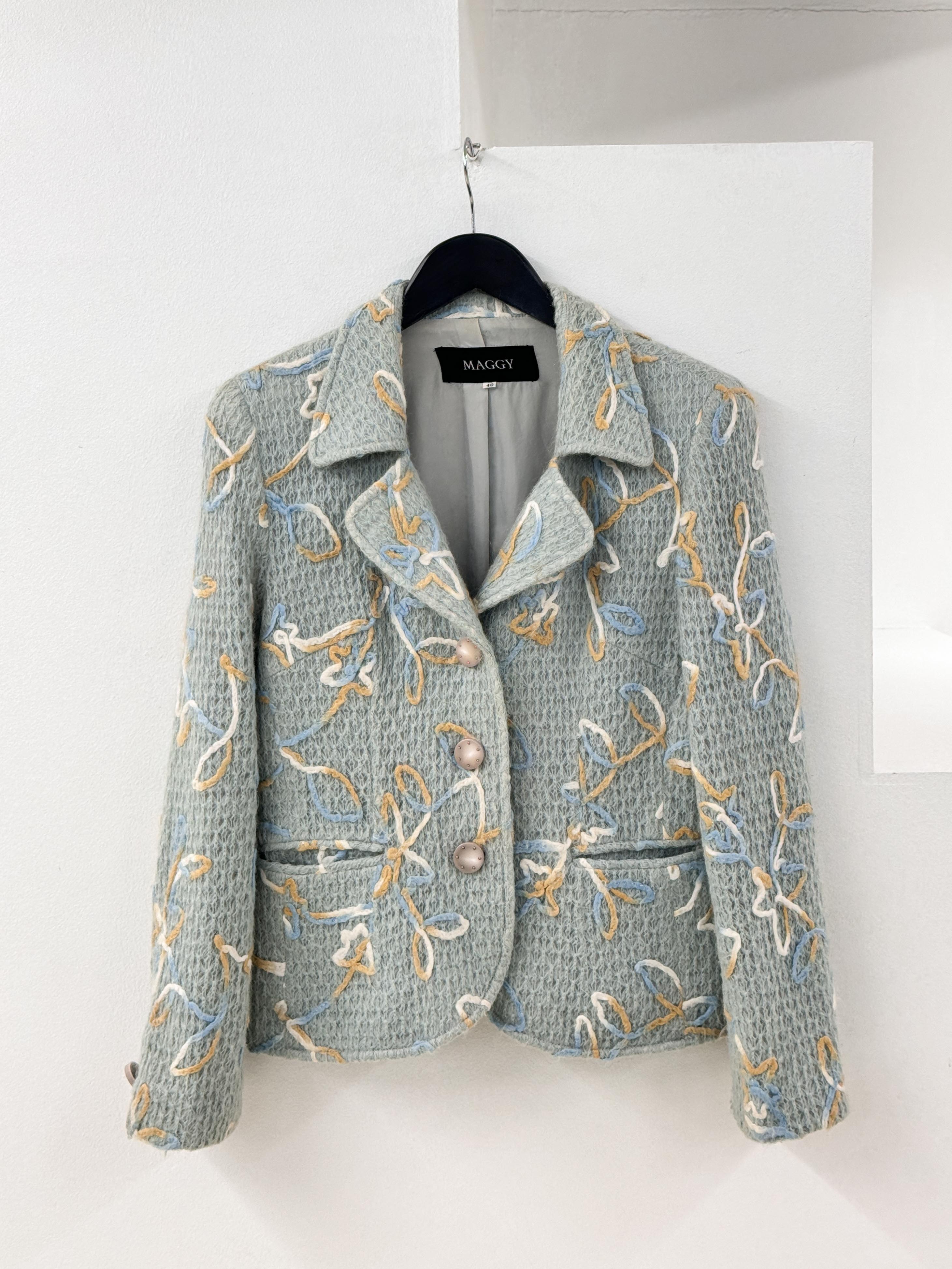 Tweed jacket (pastel)