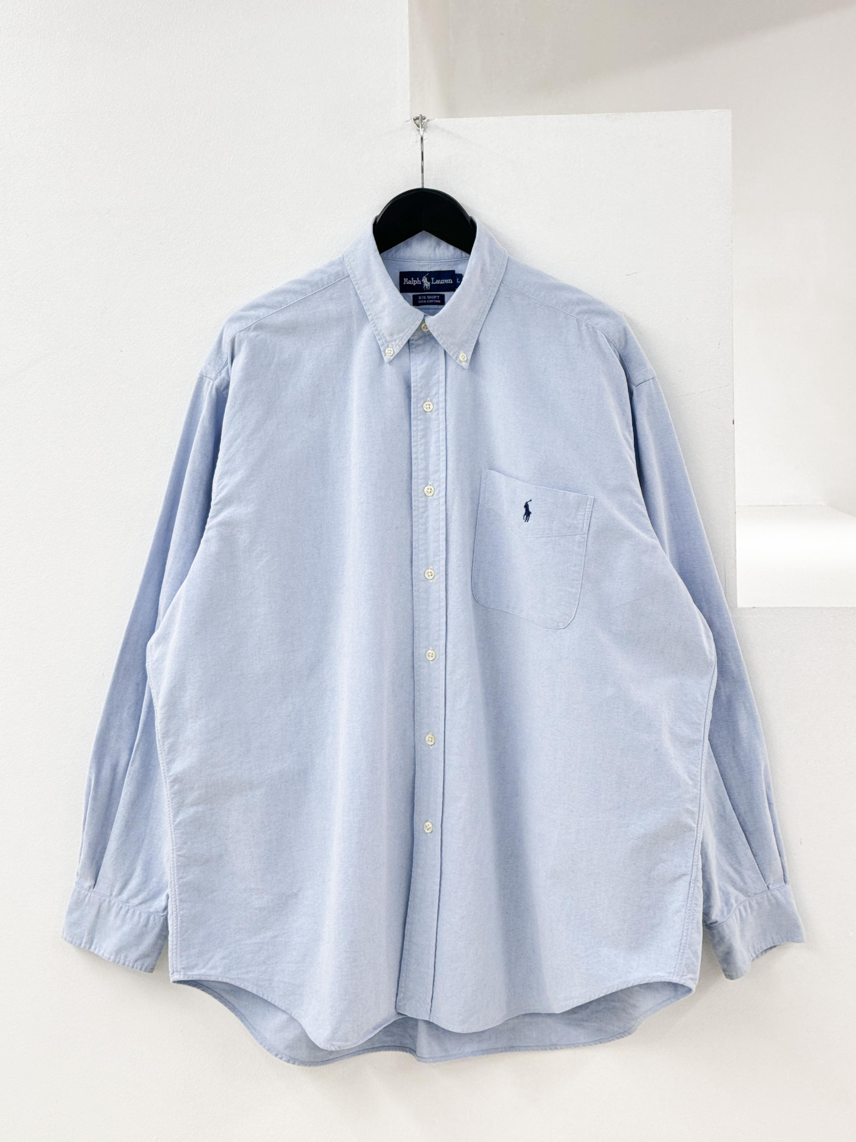 RalphLauren blue oxford shirts &#039;BIG SHIRTS&#039;