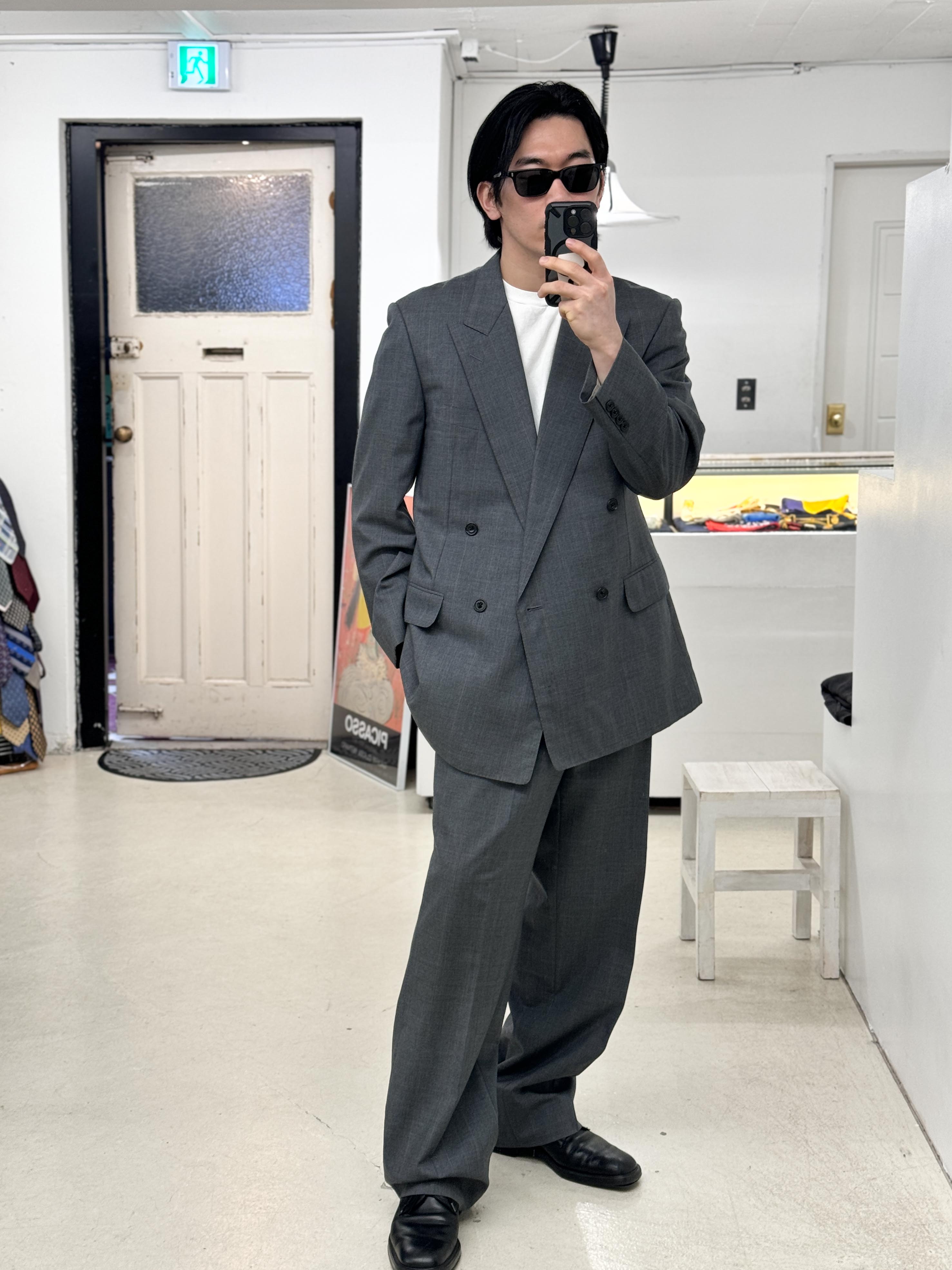 Burberry grey suit