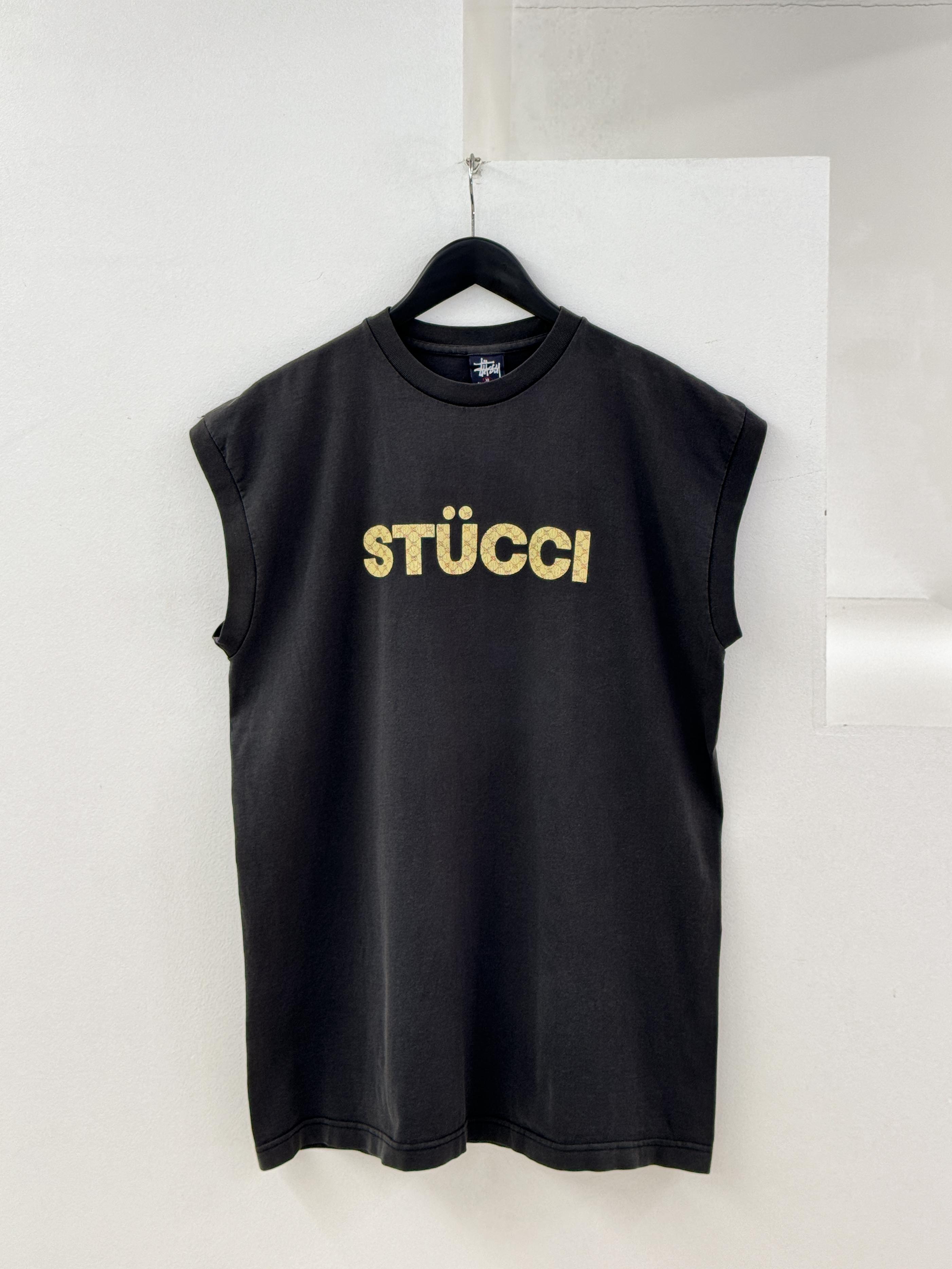 90&#039;s Stussy sleeveless shirt USA